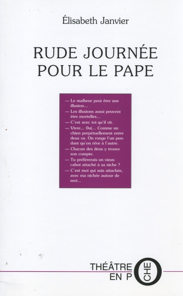 [9782845230439] RUDE JOURNEE POUR LE PAPE