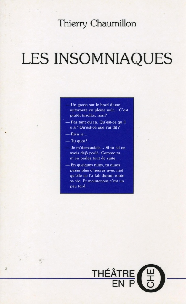 [9782845230941] LES INSOMNIAQUES
