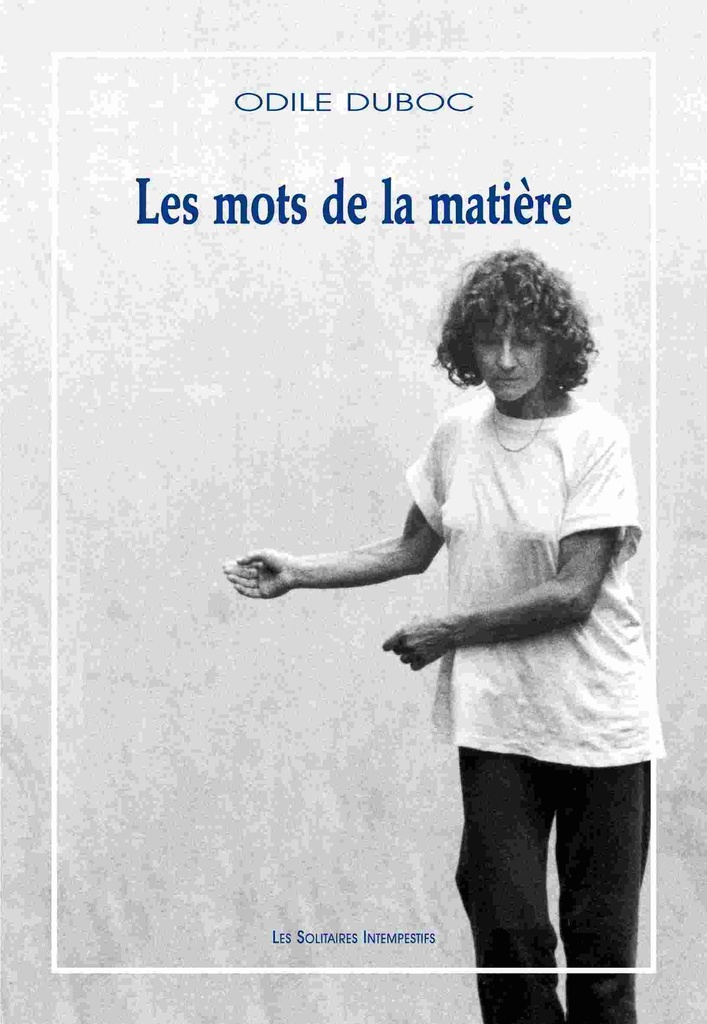 [9782846813693] Les mots de la matière