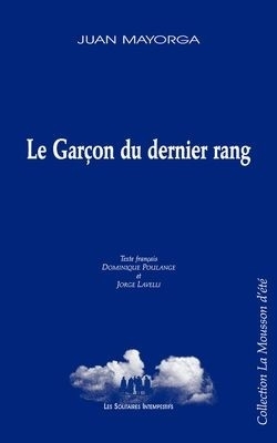 [9782846811736] Le garçon du dernier rang