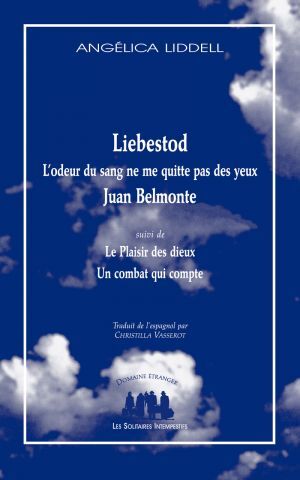[9782846816489] Liebestod. L'odeur du sang ne me quitte pas des yeux. Juan Belmonte
