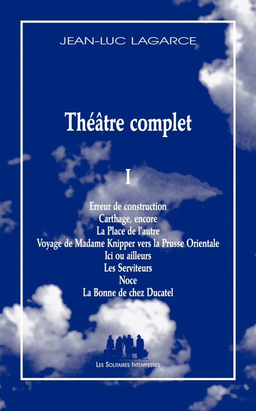 [9782846812955] Théâtre complet 1