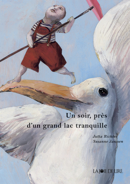 UN SOIR PRES D'UN GRAND LAC TRANQUILLE