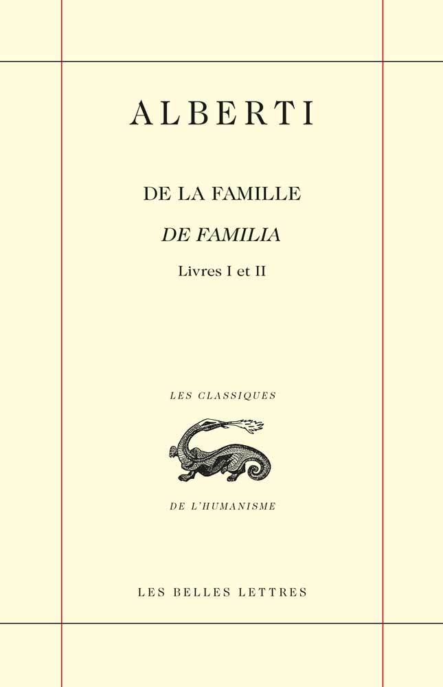 [9782251450216] De la Famille / De Familia