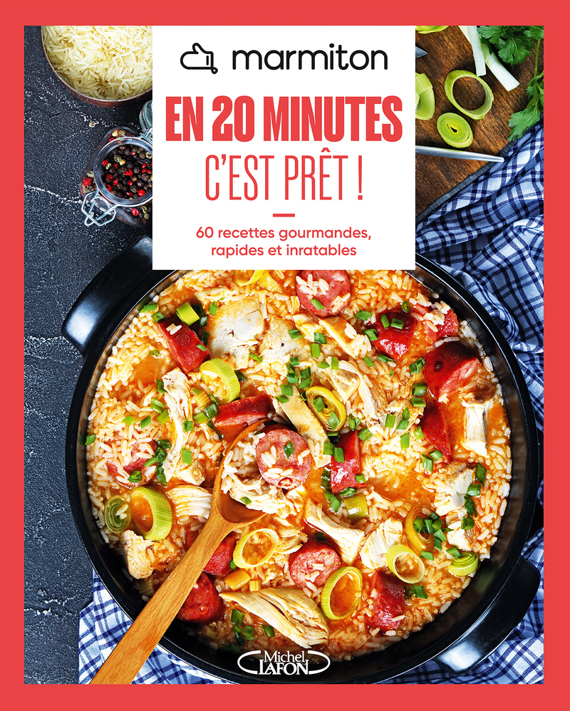 [9782749964119] Marmiton - En 20 minutes, c'est prêt ! - Nouvelle édition