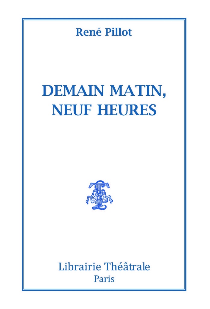 [9782734905479] Demain matin, neuf heures