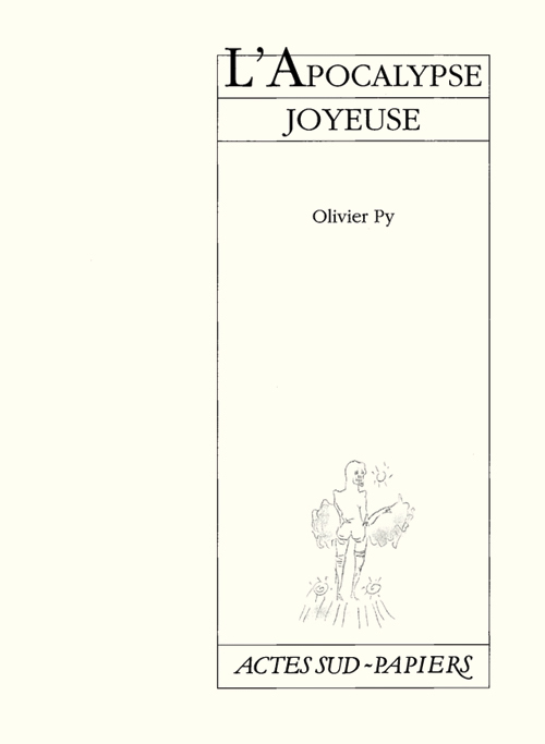 [9782742727513] L'apocalypse joyeuse