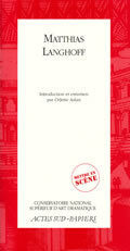 [9782742756957] Matthias Langhoff