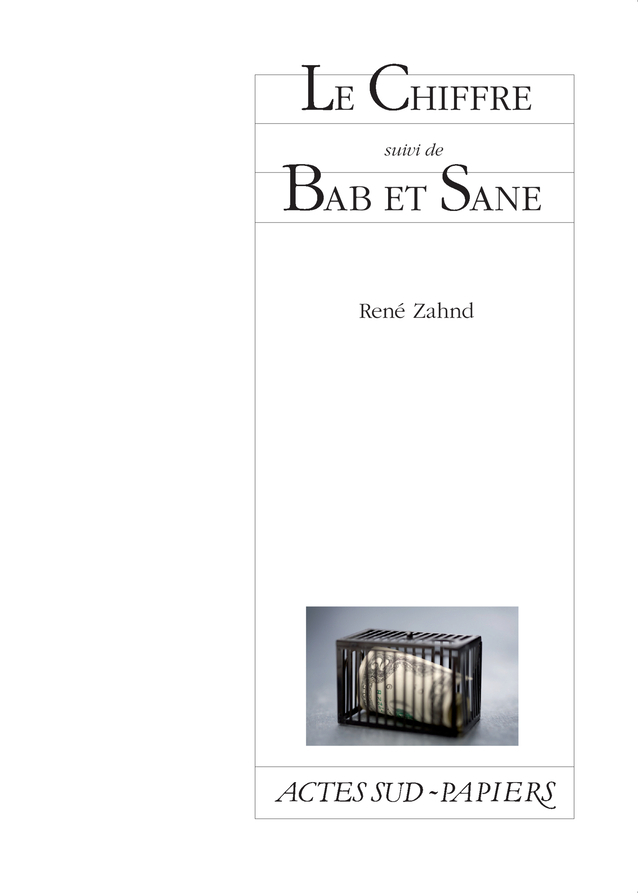 [9782742783724] Le Chiffre suivi de Bab et Sane