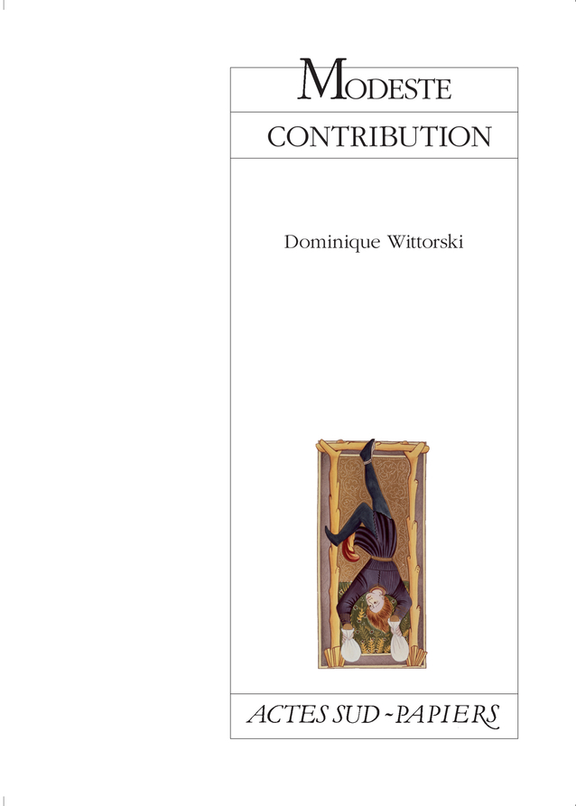 [9782742792597] Modeste contribution