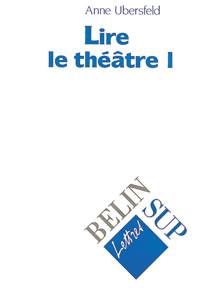 [9782701119168] Lire le théâtre I