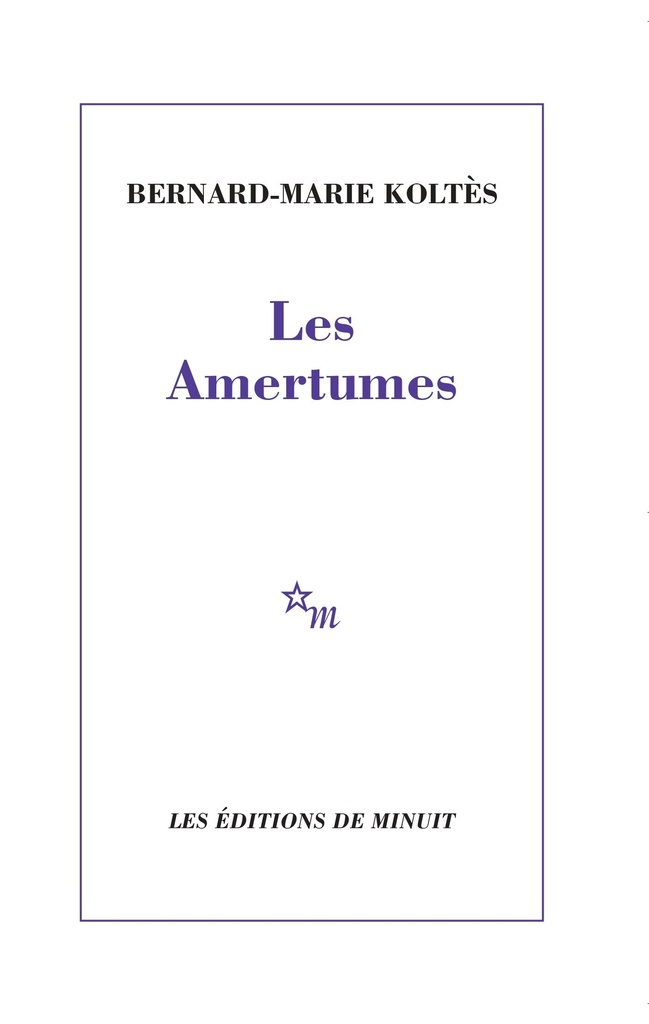 [9782707316516] Les amertumes