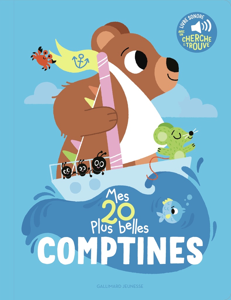 [9782075220217] Mes 20 plus belles comptines