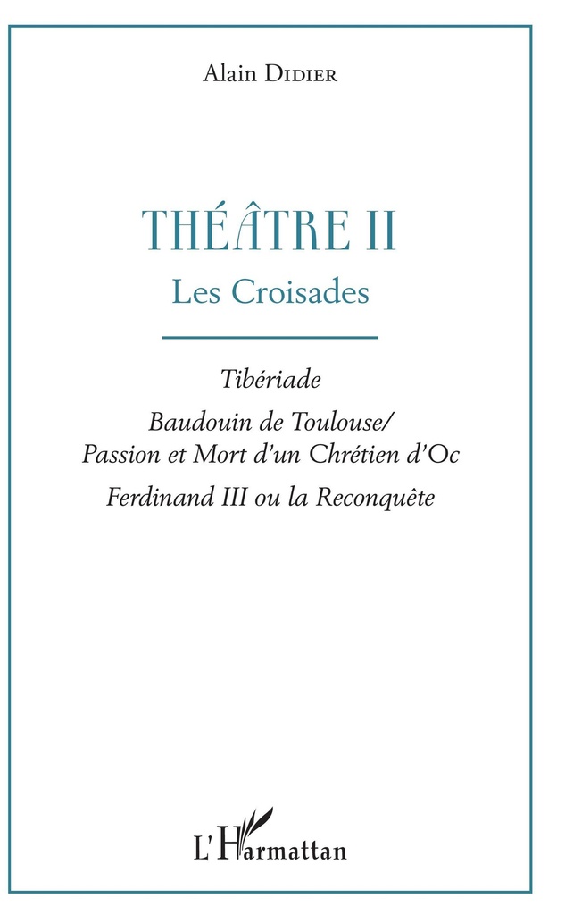 [9782343167930] Théâtre II