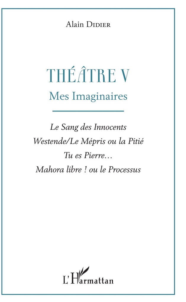 [9782343168197] Théâtre V
