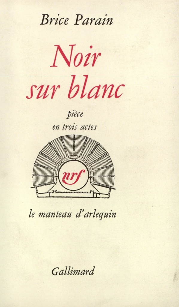 [9782070249039] Noir sur blanc