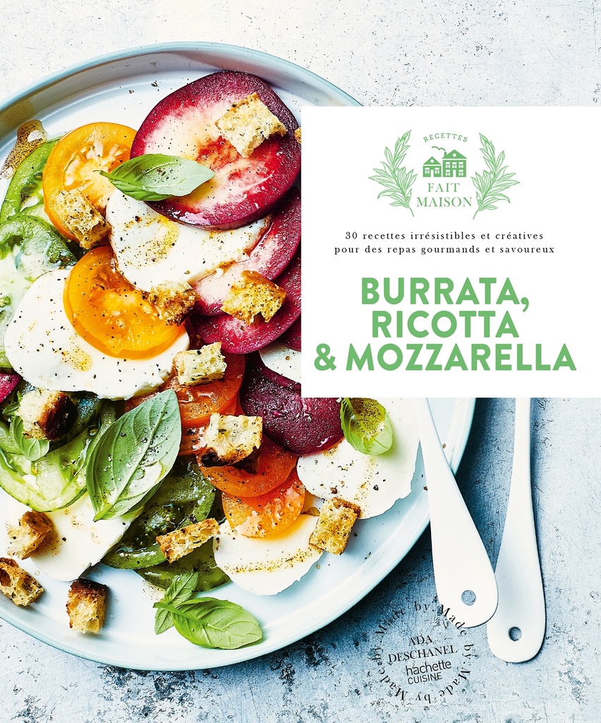 [9782017321804] Burrata, ricotta & mozzarella