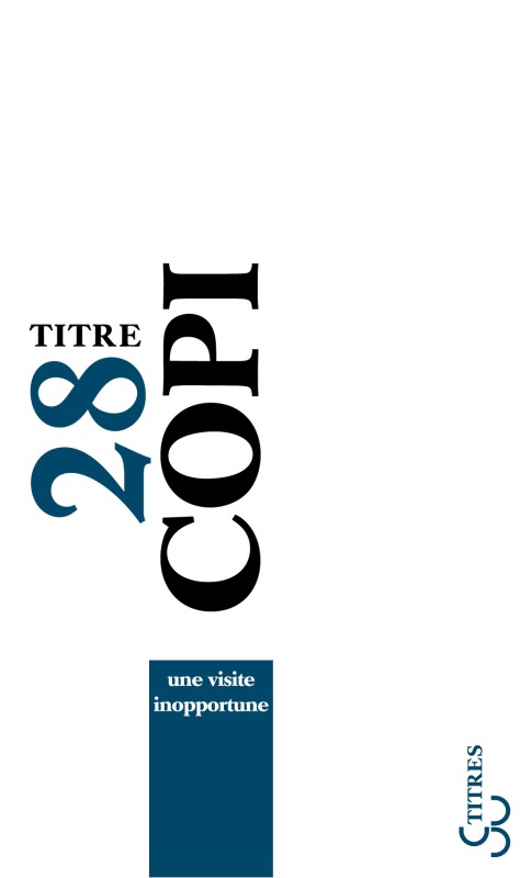 [9782267018745] Une visite inopportune