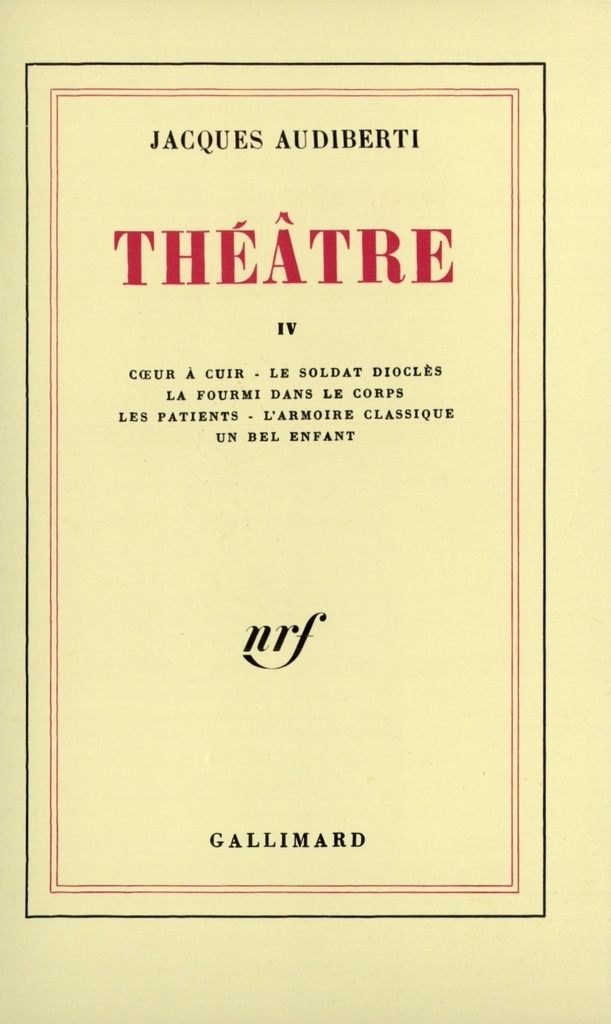 [9782070203499] Théâtre