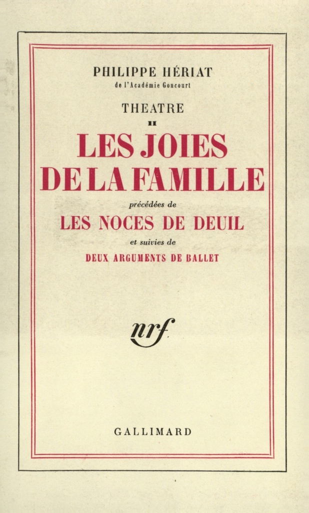 [9782070232000] Théâtre
