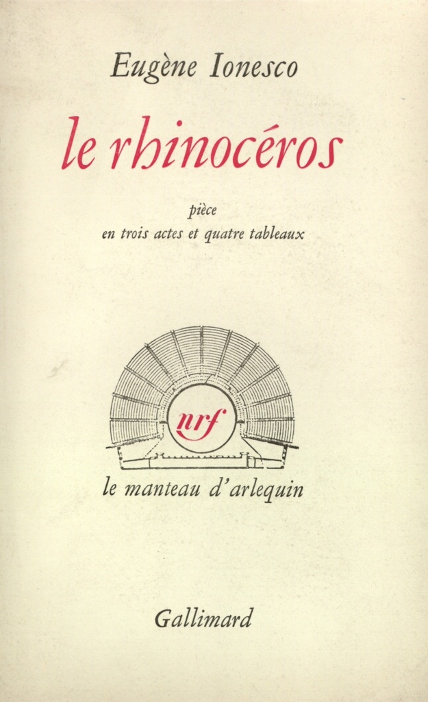 [9782070233038] Rhinocéros