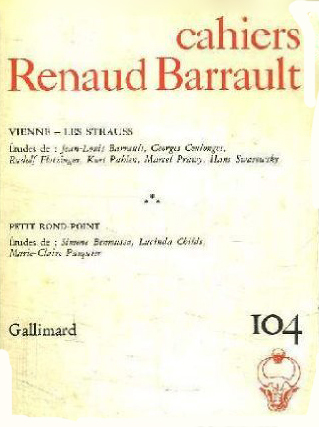 [9782070244607] Cahiers Renaud Barrault