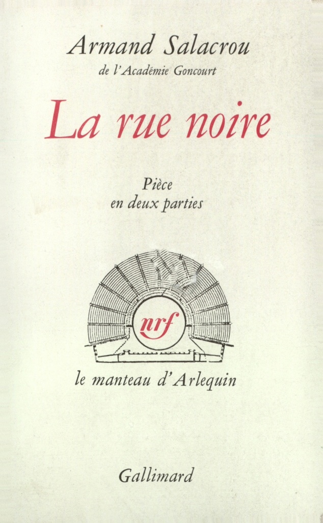 [9782070257126] La Rue noire
