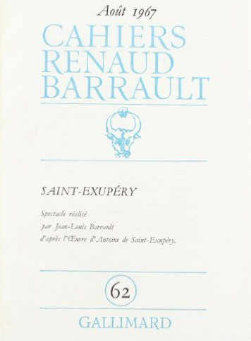 [9782070277438] Cahiers Renaud Barrault