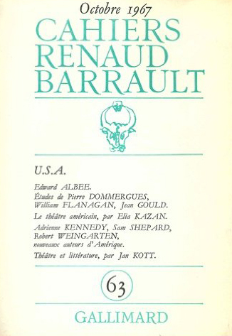 [9782070277445] Cahiers Renaud Barrault