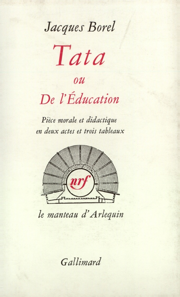 [9782070268382] Tata ou De l'Éducation