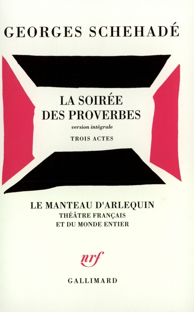 [9782070727544] La Soirée des proverbes