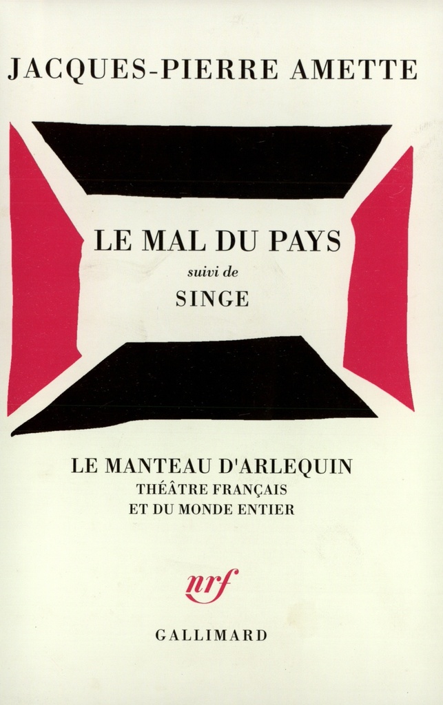 [9782070727629] Le Mal du pays / Singe