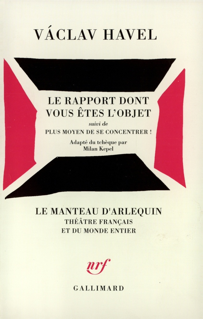 [9782070725823] Le Rapport dont vous êtes l'objet / Plus moyen de se concentrer !