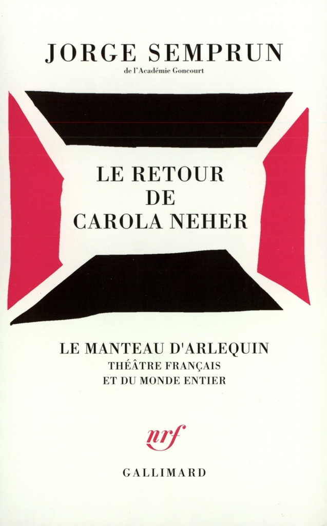 [9782070752225] Le Retour de Carola Neher