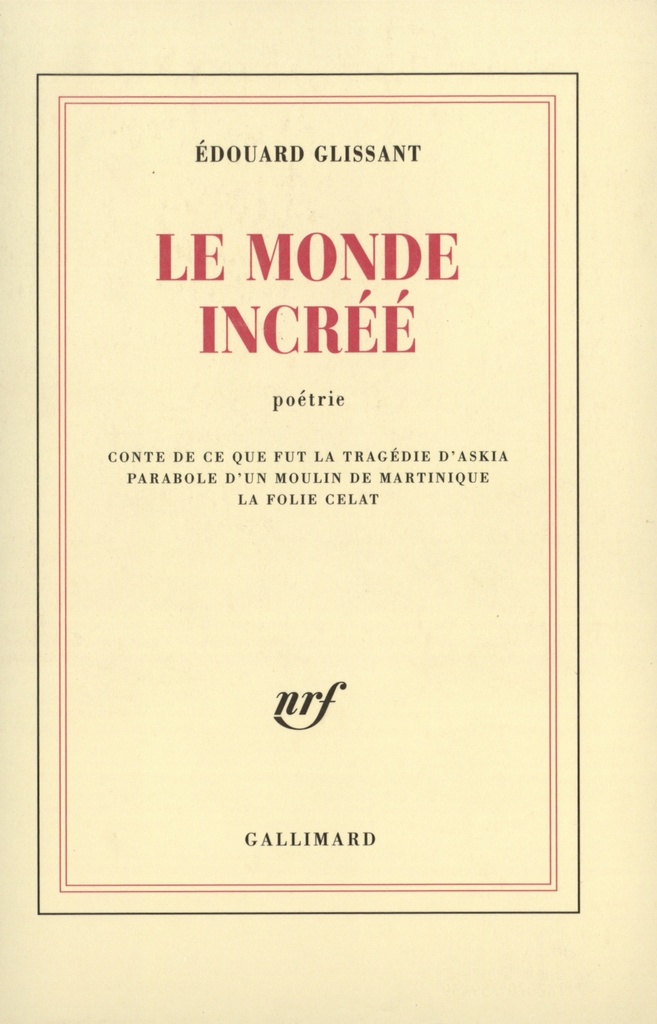 [9782070759439] Le Monde incréé