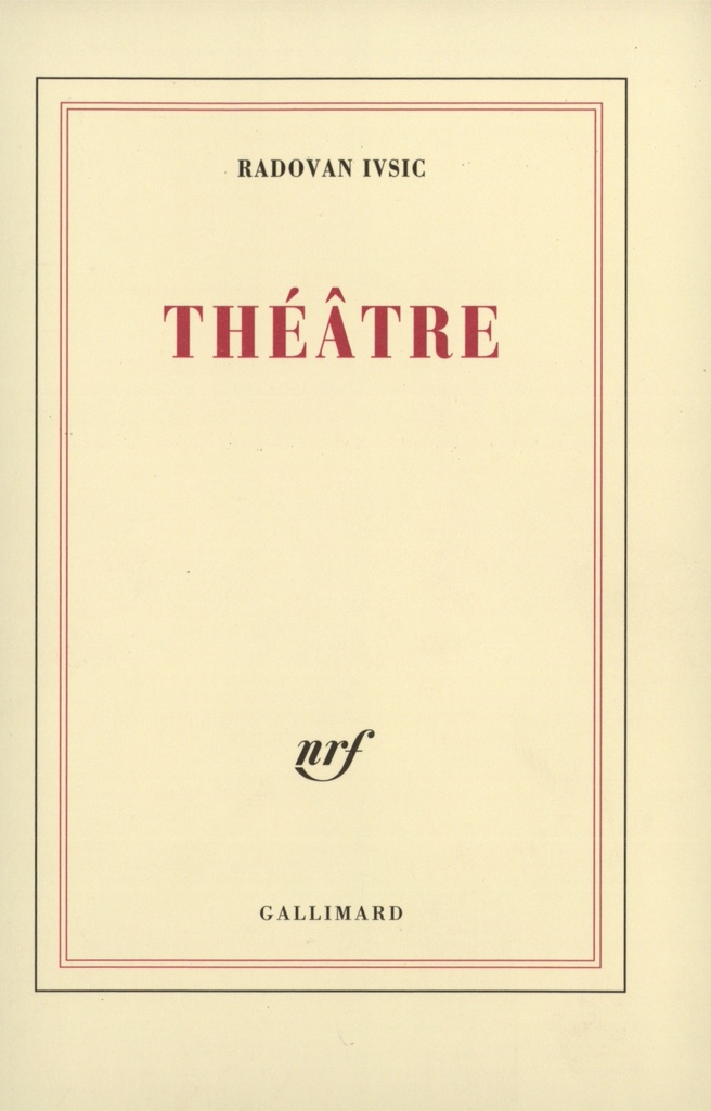 [9782070772612] Théâtre