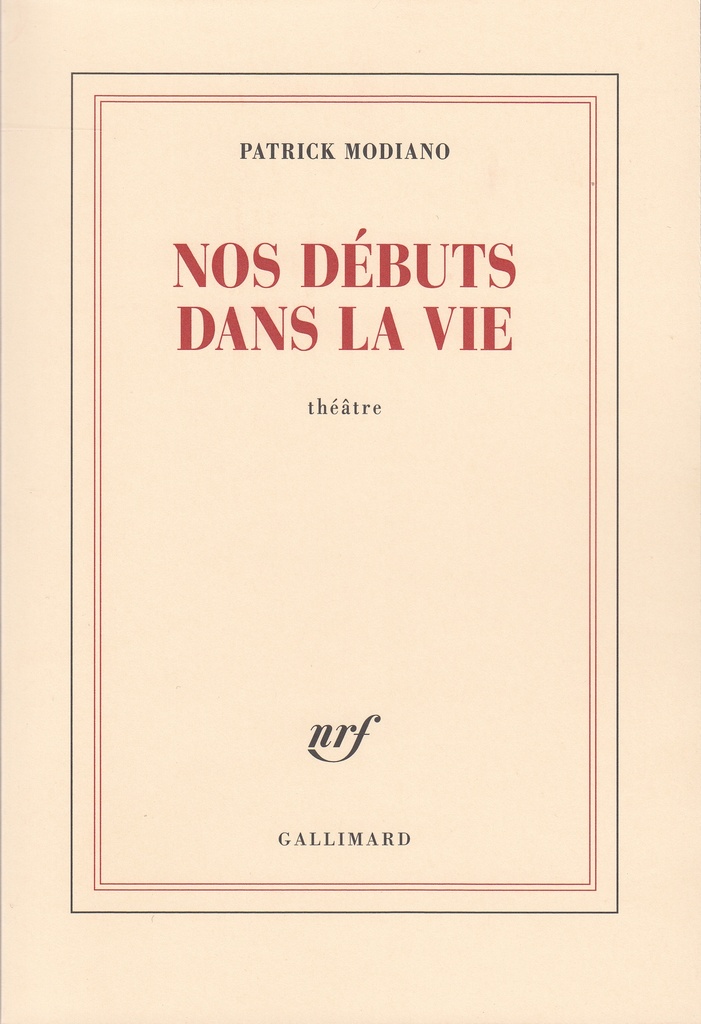 [9782072746369] Nos débuts dans la vie