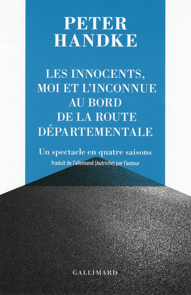 [9782072885266] Les innocents, moi et l'inconnue au bord de la route départementale