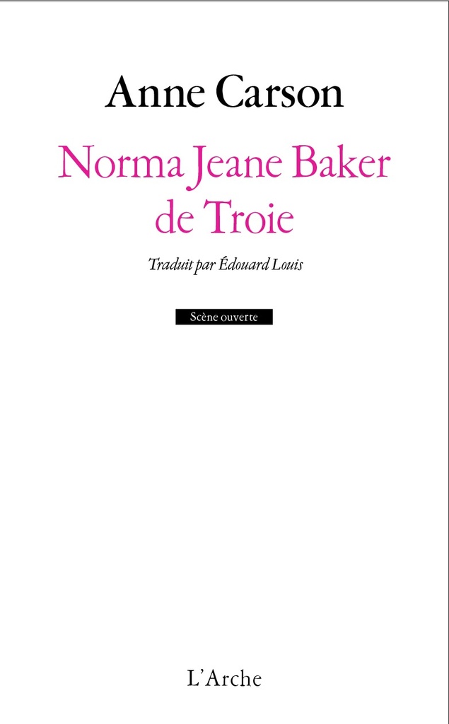 [9782381980119] Norma Jeane Baker de Troie