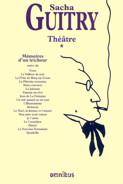 [9782258093409] Théâtre - tome 1 Mémoires d'un tricheur