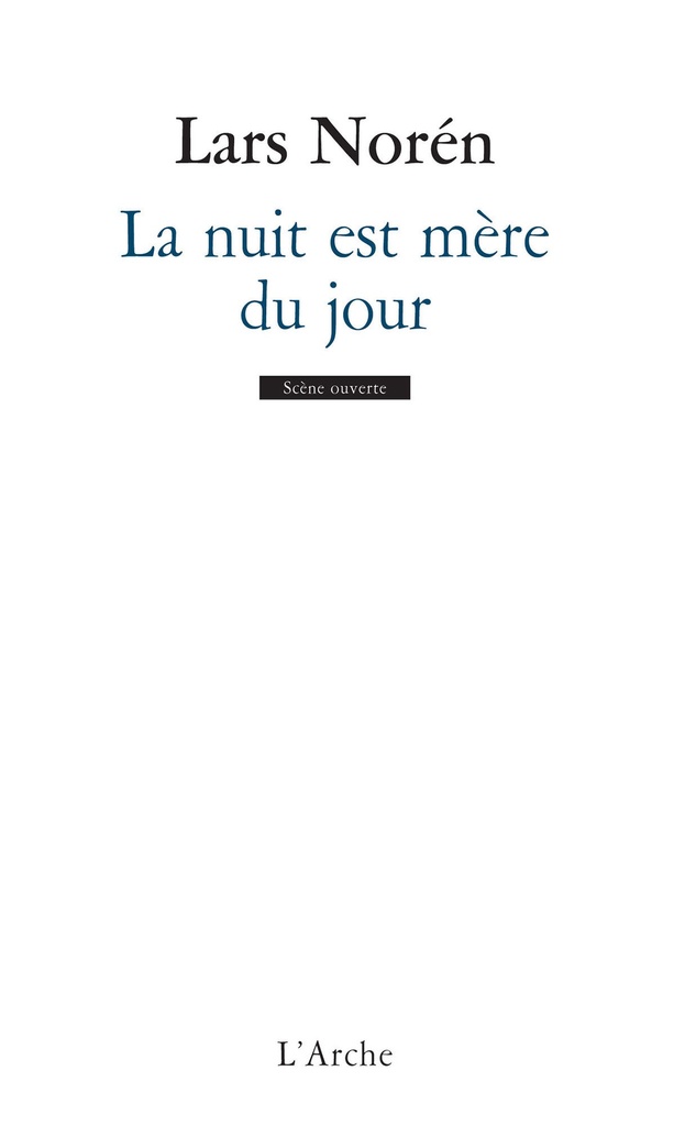 [9782851818881] La nuit est mère du jour