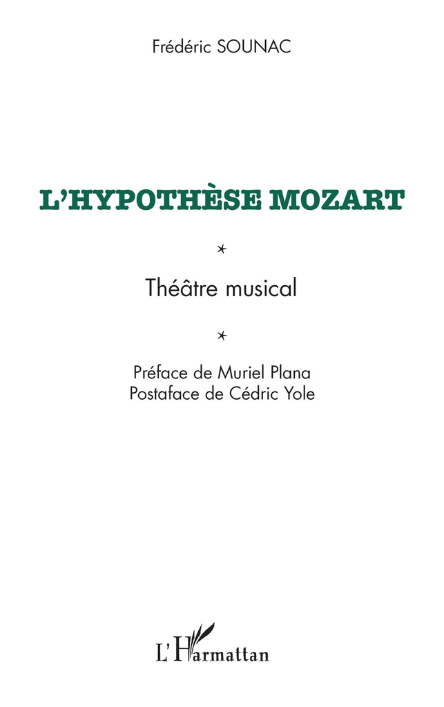 [9782296017313] L'hypothèse Mozart