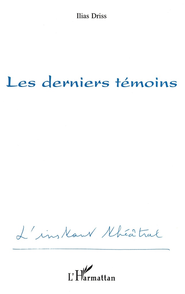 [9782296034662] Les derniers témoins