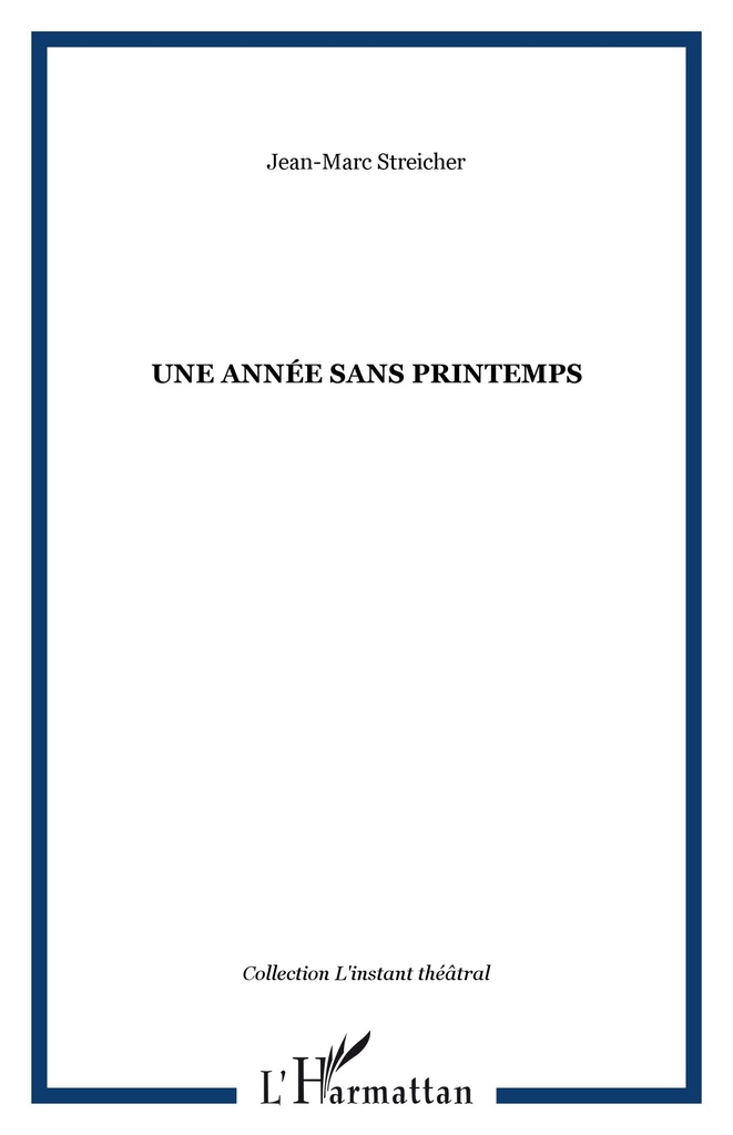 [9782296038103] Une année sans printemps