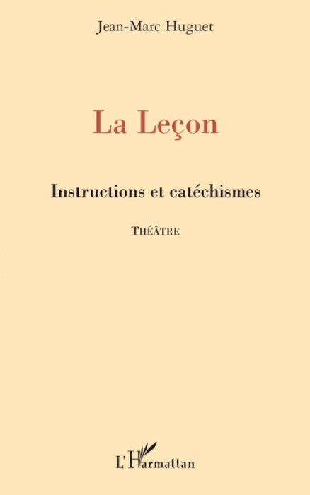 [9782296057012] La leçon