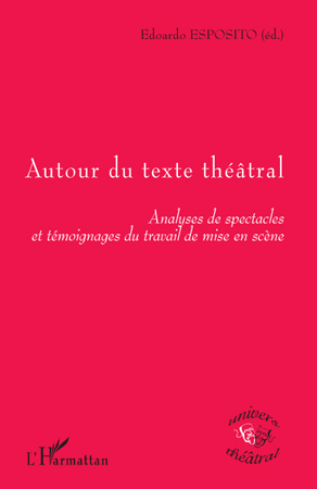 [9782296101678] Autour du texte théâtral