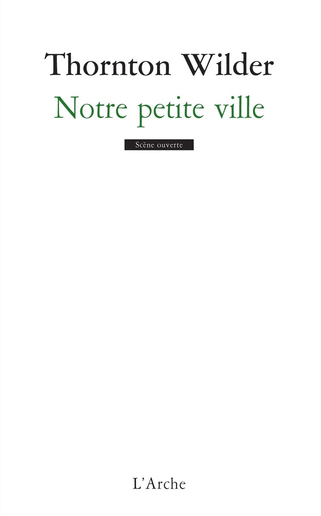 [9782851817914] Notre petite ville