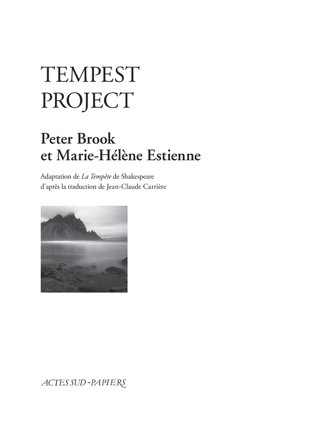 [9782330141417] Tempest Project