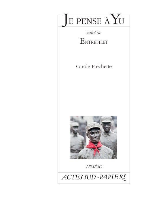 [9782330001834] Je pense à Yu suivi de Entrefilet