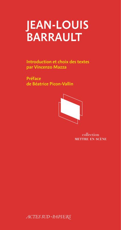 [9782330134495] Jean-Louis Barrault